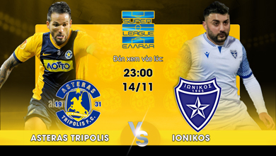 Asteras Tripolis vs Ionikos