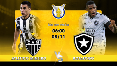 Link xem trực tiếp Atletico Mineiro vs Botafogo