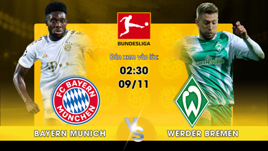 Bayern Munich vs Werder Bremen