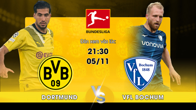 Link xem trực tiếp Borussia Dortmund vs VfL Bochum