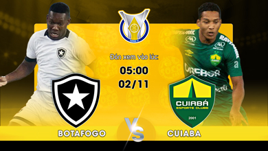 Link xem trực tiếp Botafogo vs Cuiaba