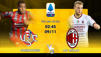 Link xem trực tiếp Cremonese vs AC Milan