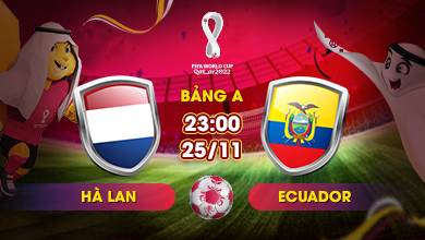 Link xem trực tiếp Hà Lan vs Ecuador