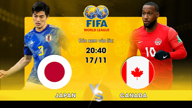 Link xem trực tiếp Japan vs Canada