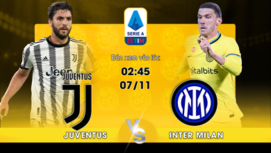 Link xem trực tiếp Juventus vs Inter Milan