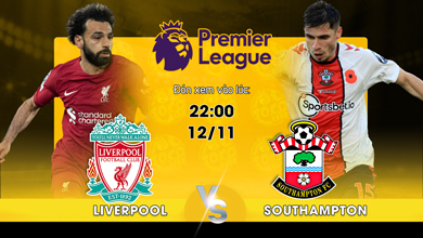 Link xem trực tiếp Liverpool vs Southampton