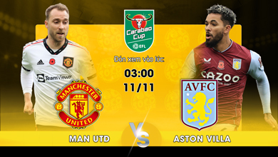 Link xem trực tiếp Manchester United vs Aston Villa