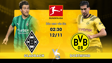 Link xem trực tiếp Monchengladbach vs Dortmund