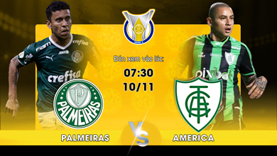 Link xem trực tiếp Palmeiras vs America