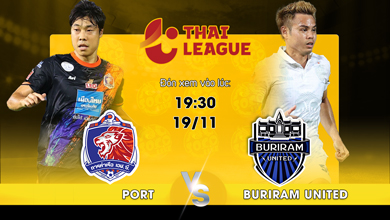 Link xem trực tiếp Port FC vs Buriram United