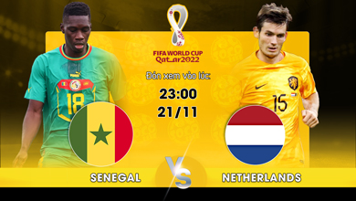 Link xem trực tiếp Senegal vs Netherlands