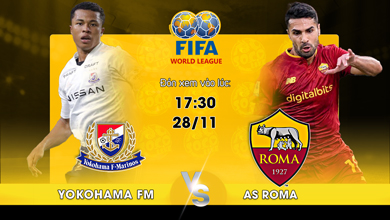 Link xem trực tiếp Yokohama F Marinos vs AS Roma