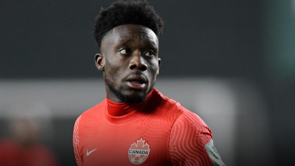 Alphonso Davies không có lần đầu tiên dự World Cup