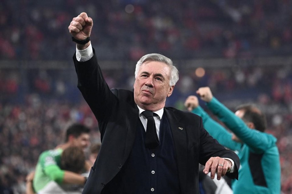 Ancelotti là huấn luyện viên có nhiều chiến thắng nhất tại Champions League.