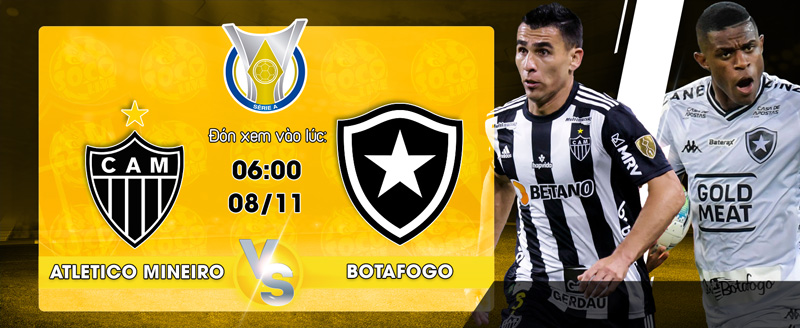 Link xem trực tiếp Atletico Mineiro vs Botafogo