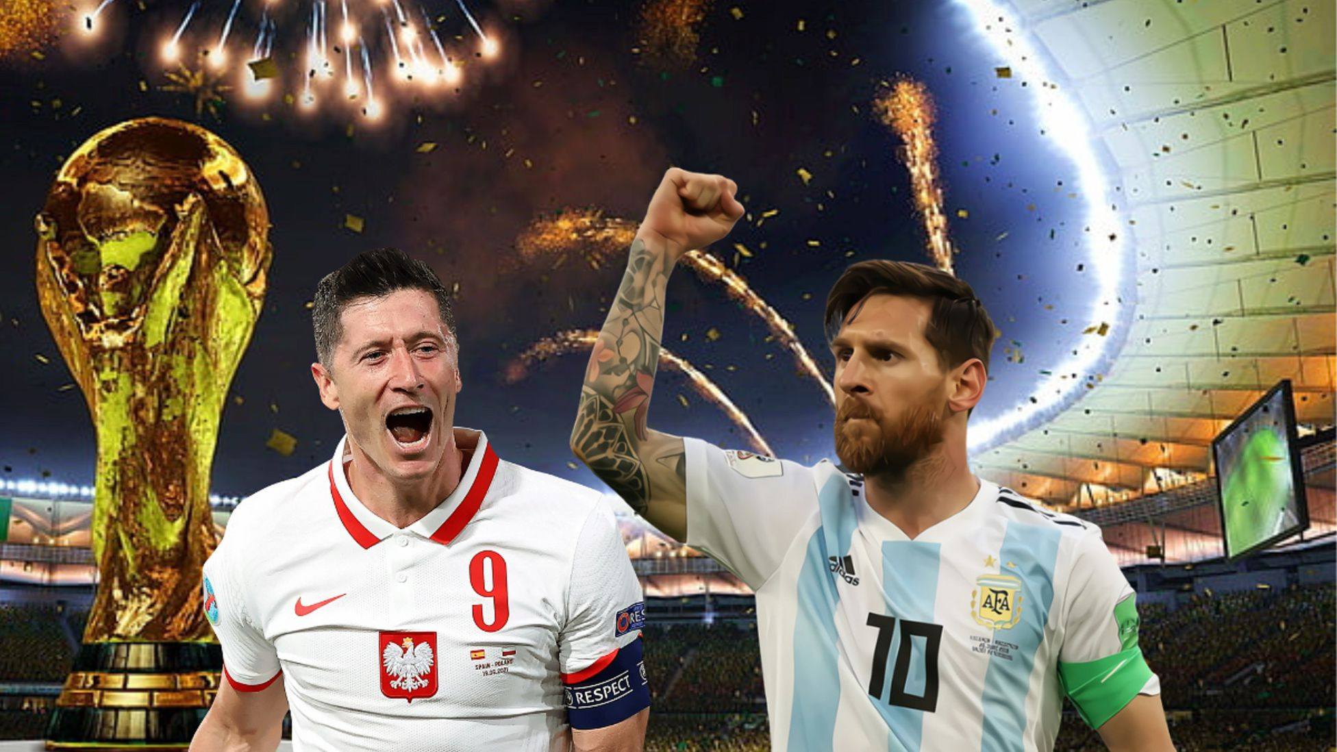 Ba lan vs Argentina bước vào trận đấu một mất một còn