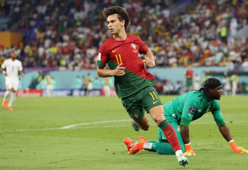 : Bàn thắng đầu tiên của Felix trong lần đầu tham dự World Cup