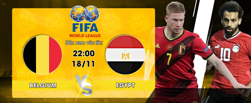 Link xem trực tiếp Belgium vs Egypt