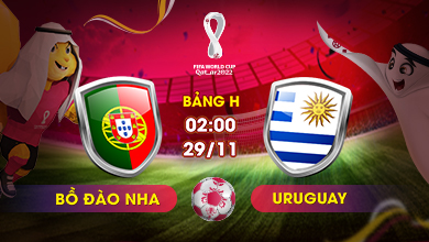 Link xem trực tiếp Bồ Đào Nha vs Uruguay