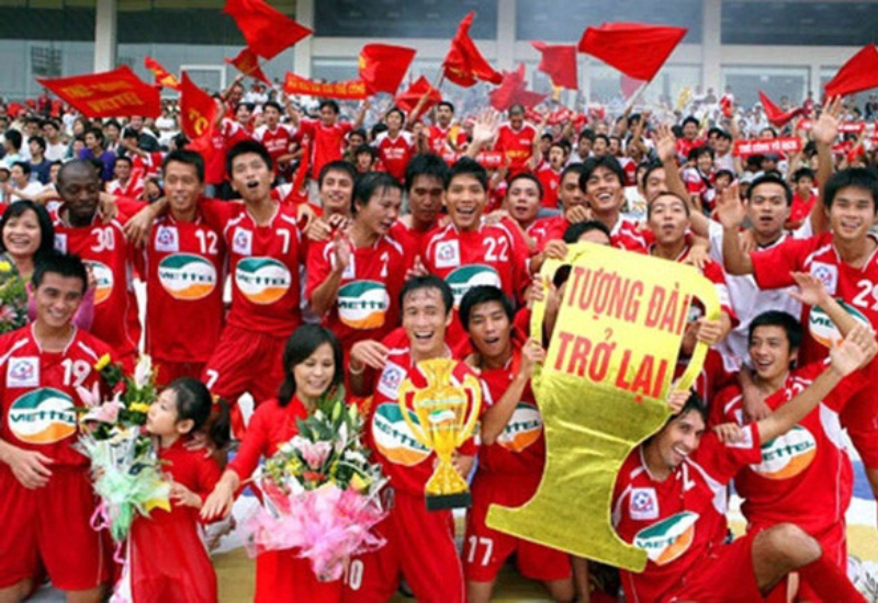 CLB Thể Công giành quyền thăng hạng lên V-League năm 2007