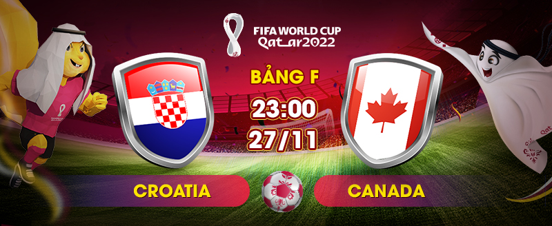 Link xem trực tiếp Croatia vs Canada