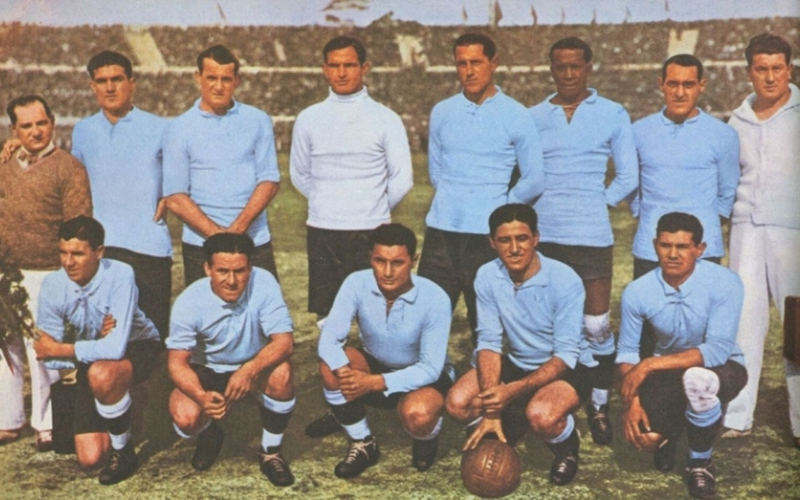 Đội hình tuyển Uruguay vô địch thế giới lần đầu tiên năm 1930