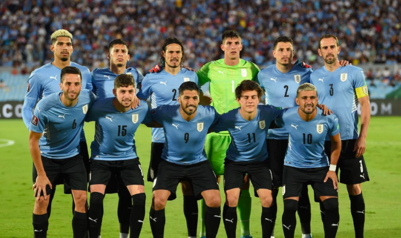 Đội tuyển Uruguay chuẩn bị cho World Cup 2022