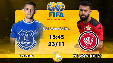 Link xem trực tiếp Everton vs Western Sydney