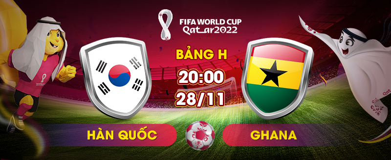 Link xem trực tiếp Hàn Quốc vs Ghana