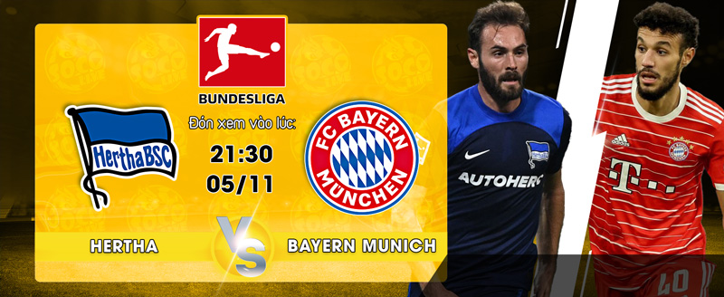 Link xem trực tiếp Hertha BSC Berlin vs Bayern Munich