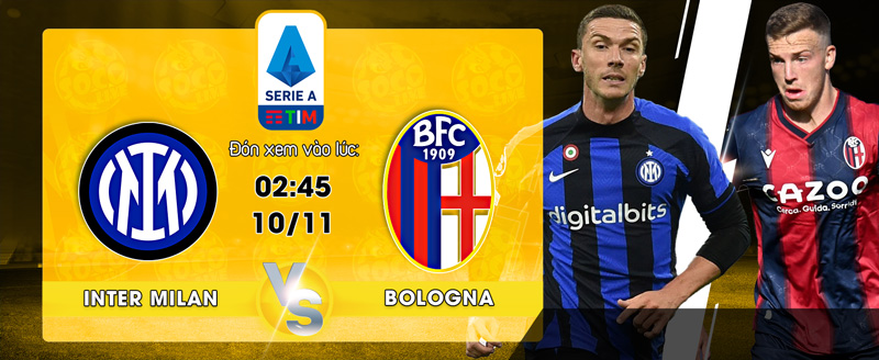 Link xem trực tiếp Inter Milan vs Bologna