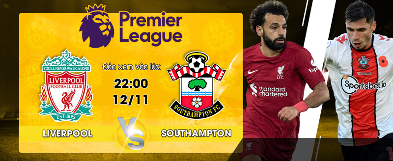 Link xem trực tiếp Liverpool vs Southampton