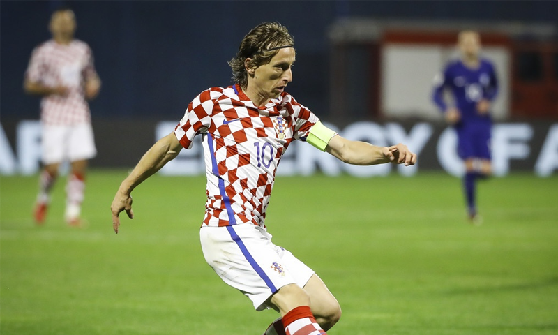 Luka Modric là gương mặt huyền thoại của bóng đá Croatia