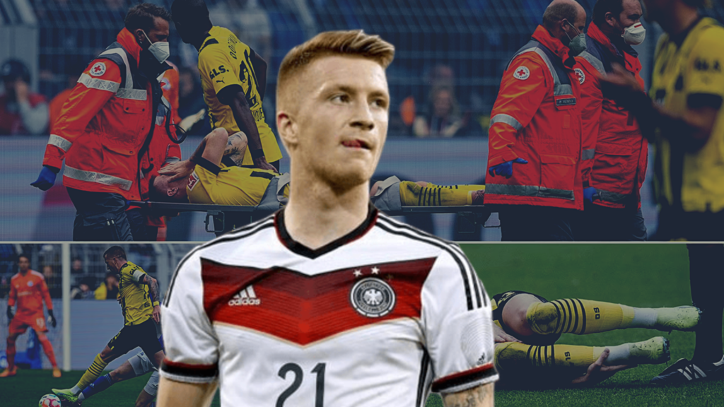 Marco Reus luôn chấn thương trước những giải đấu quan trọng