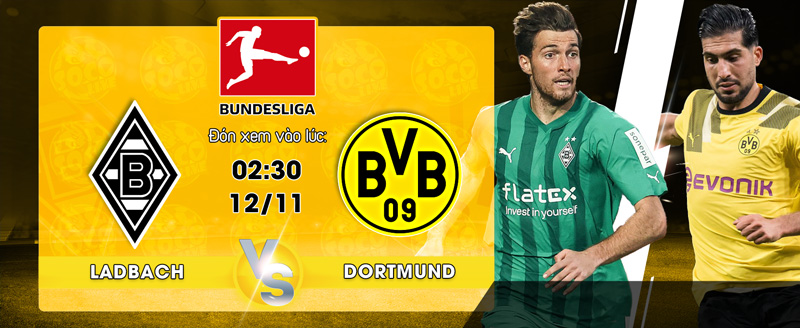 Link xem trực tiếp Monchengladbach vs Dortmund