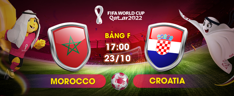 Link xem trực tiếp Morocco vs Croatia