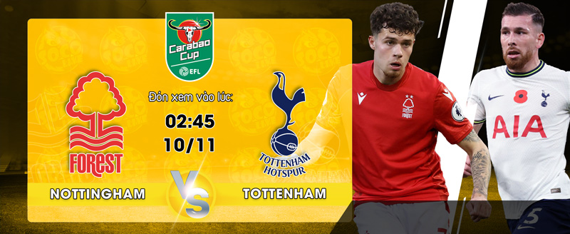 Link xem trực tiếp Nottingham Forest vs Tottenham