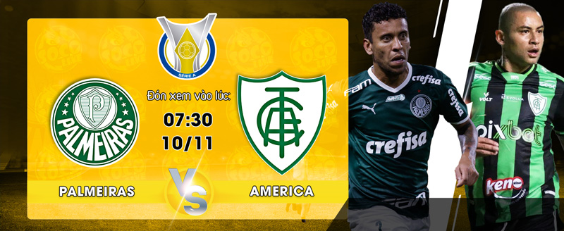 Link xem trực tiếp Palmeiras vs America