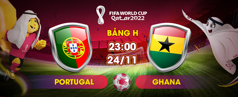 Link xem trực tiếp Portugal vs Ghana