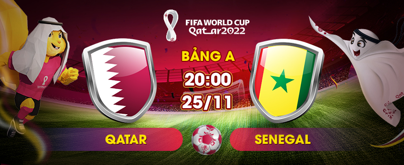 Link xem trực tiếp Qatar vs Senegal