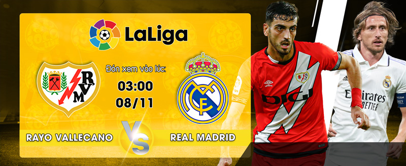 Link xem trực tiếp Rayo Vallecano vs Real Madrid