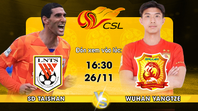 Link xem trực tiếp Shandong Taishan vs Wuhan Yangtze