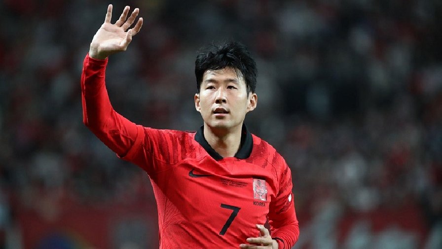 Son Heung Min đóng vai trò quan trọng của tuyển Hàn Quốc