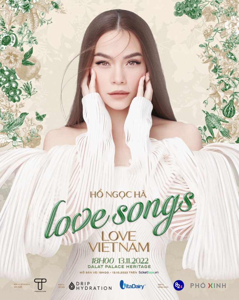 Sự kiện Love Songs với sự xuất hiện hiếm hoi của Hồ Ngọc Hà