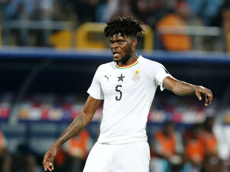 Thomas Partey trong màu áo đội tuyển Ghana - Bảng H World Cup 2022