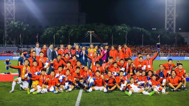 Nguyễn Tiến Linh cùng U22 Việt Nam lần đầu giành HCV SEA Games 30