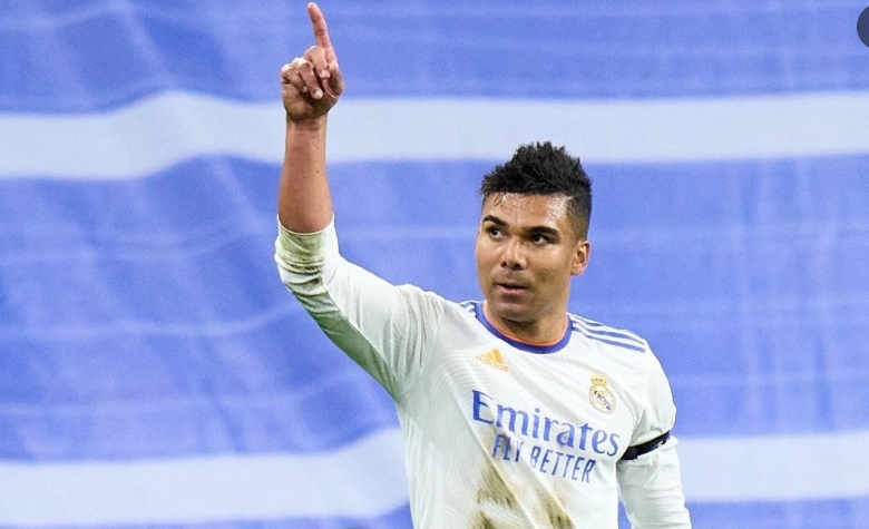 Tiền vệ Casemiro - CLB chủ quản Manchester United