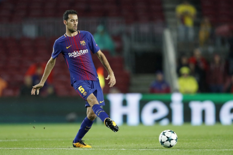 Tiền vệ Sergio Busquets - CLB chủ quản Barcelona