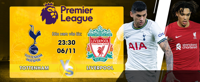 Link xem trực tiếp Tottenham vs Liverpool