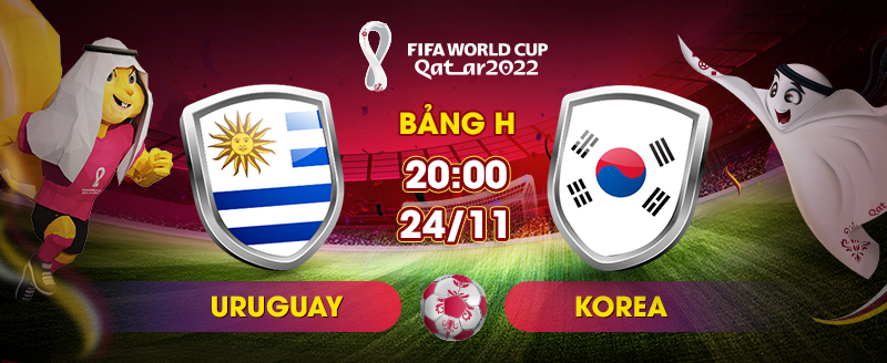 Link xem trực tiếp Uruguay vs Korea